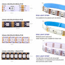 WS2815 DC12V LED 30 60 96 144 LEDs Strip Light RGB Individually Addressable LED Lights Dual Signal IP30 65 67 WS2812B WS2813LED