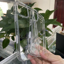 Crystal Clear Case For iPhone 17/17Promax/17 Pro/17 Air Shockproof Protective Phone Cover HD Transparent Hard PC Bumper Shell