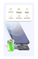 2 In 1 Wireless Lavalier Microphone Portable Audio Video Recording Mini Mic For Ios Android Live Broadcast Gaming Phone Mikrofo