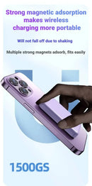 Xiaomi 500000mAh Magnetic Wireless Power Bank PD 20W Fast Charger Portable External Battery Pack For iPhone Samsung Huawei 2025