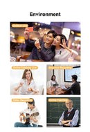 2 In 1 Wireless Lavalier Microphone Portable Audio Video Recording Mini Mic For Ios Android Live Broadcast Gaming Phone Mikrofo