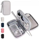 Travel Waterproof Double Layers Storage Bags Organizer Bag Cable Digital Accessories Storage Bag Portable Power Hard Drive Case