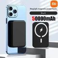 Xiaomi 500000mAh Magnetic Wireless Power Bank PD 20W Fast Charger Portable External Battery Pack For iPhone Samsung Huawei 2025