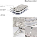 Travel Waterproof Double Layers Storage Bags Organizer Bag Cable Digital Accessories Storage Bag Portable Power Hard Drive Case